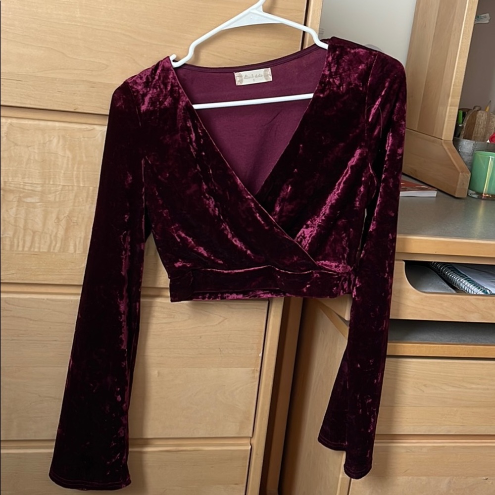 Cropped blouse